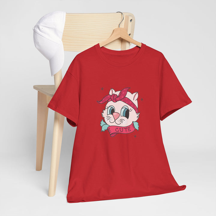 Tattoo Cat Cotton Tee