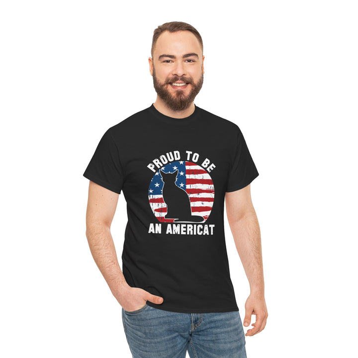 Proud to Be An Americat Cotton Tee