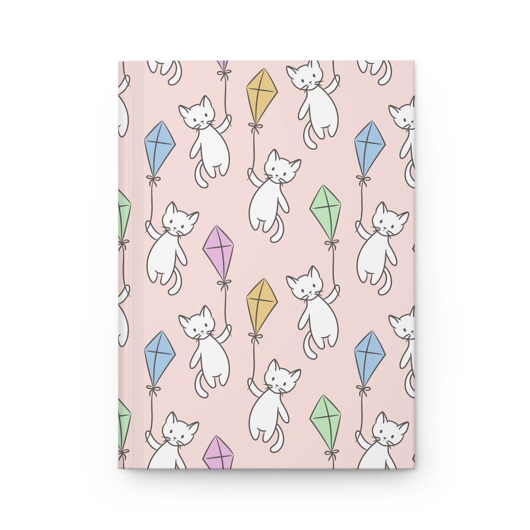 Cats and Kites Hardcover Journal