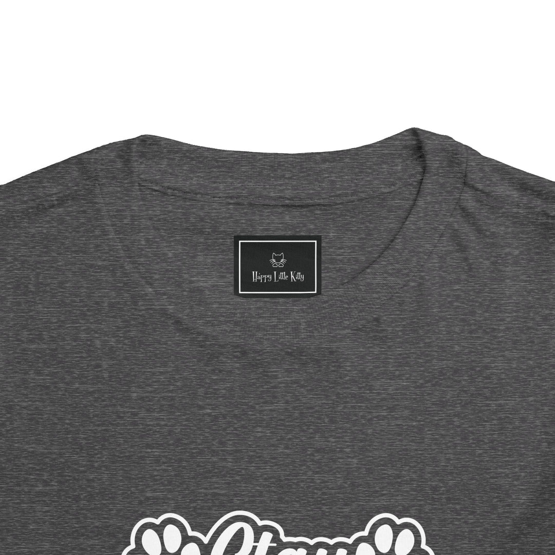 Stay Pawsitive Toddler Tee