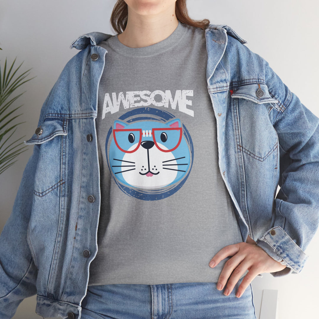 Awesome Cat Cotton Tee