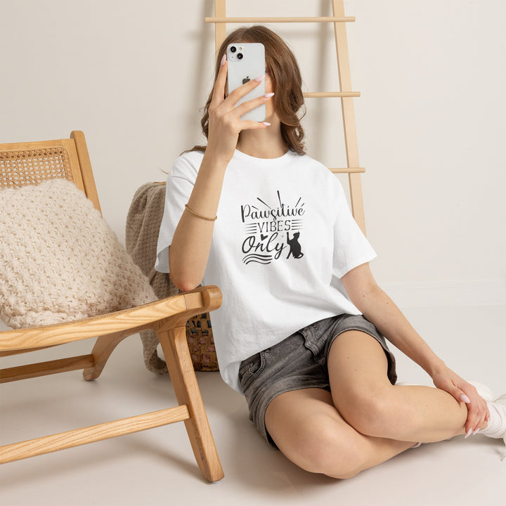 Pawsitive Vibes Cotton Tee