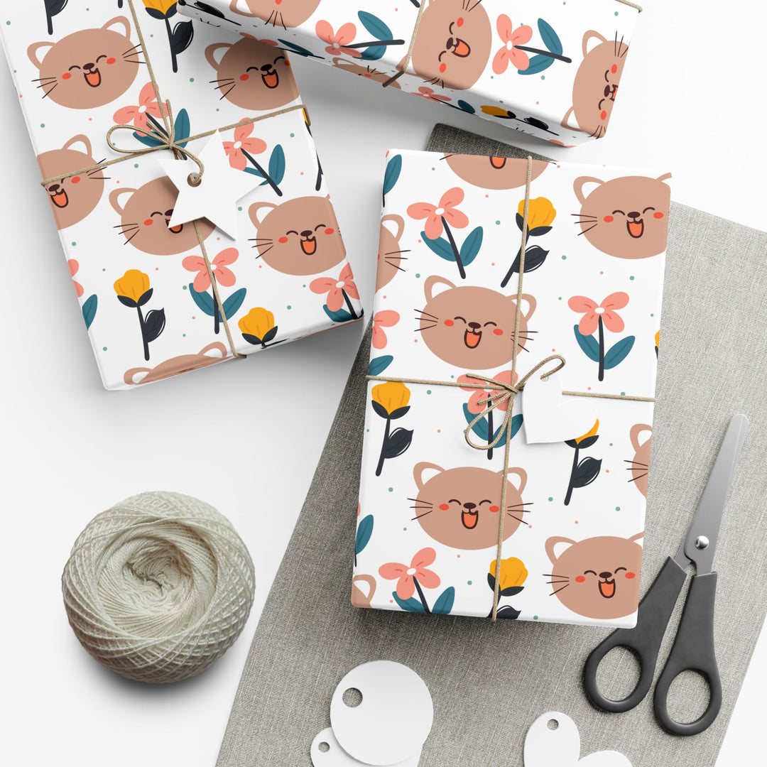 Charming Cat Gift Wrap