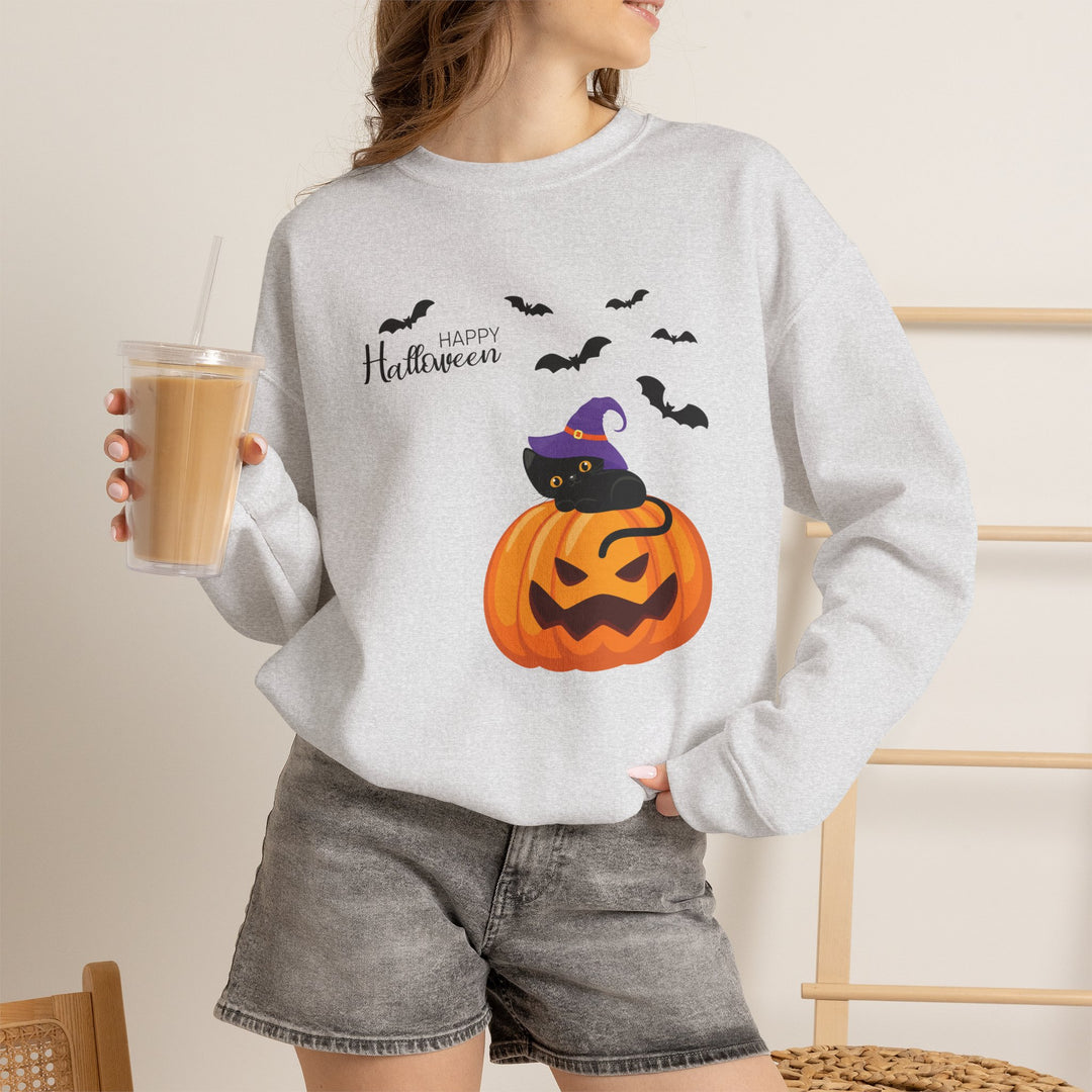 Cat-O-Lantern Crewneck Sweatshirt