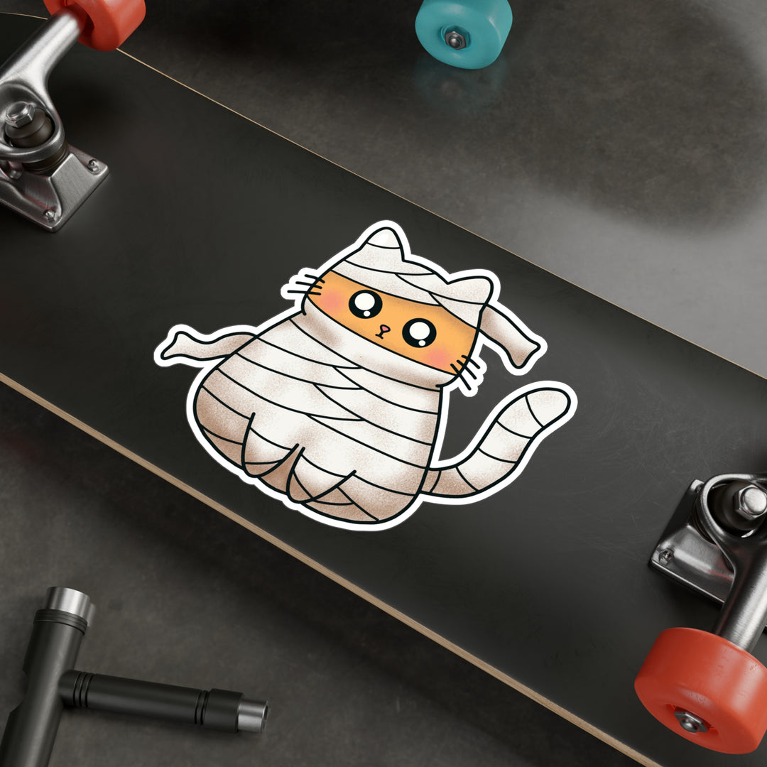 Mummy Cat Sticker