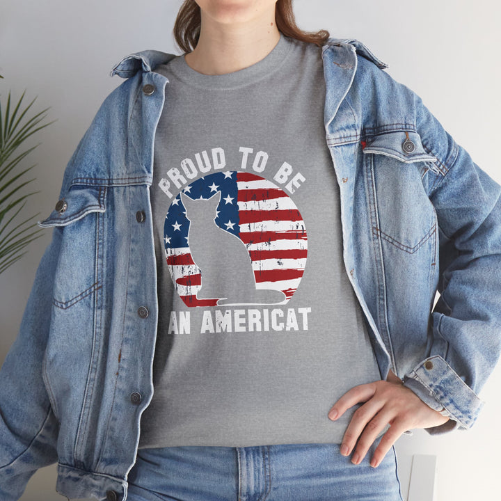 Proud to Be An Americat Cotton Tee