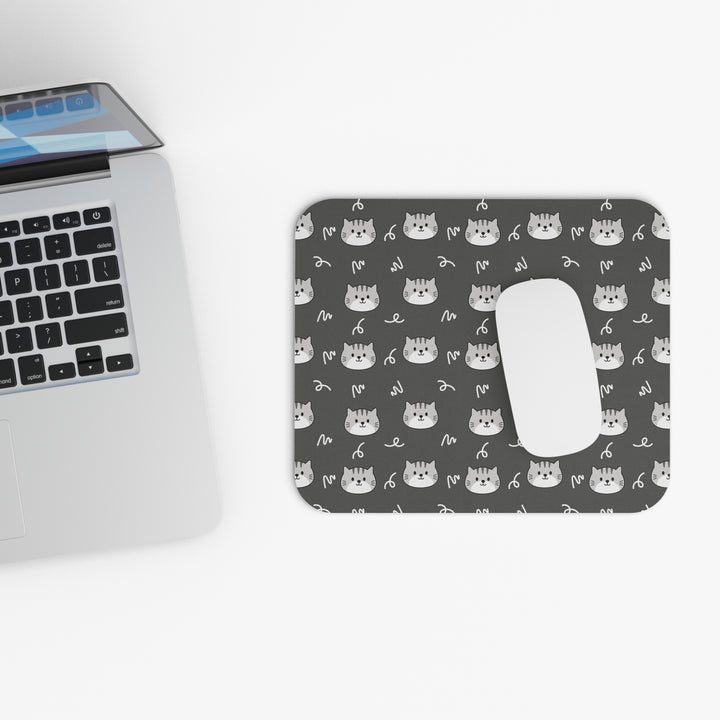 Gray Tabby Mouse Pad