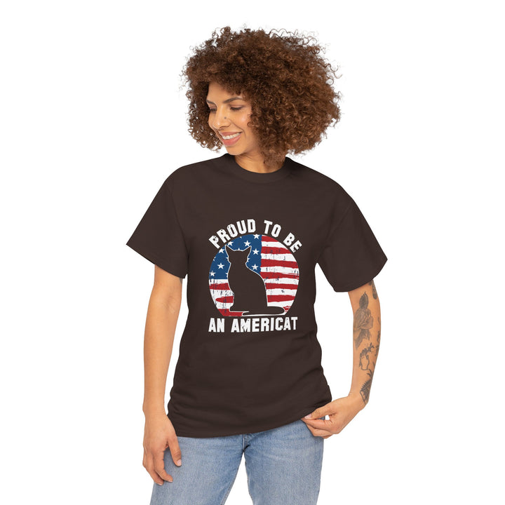 Proud to Be An Americat Cotton Tee