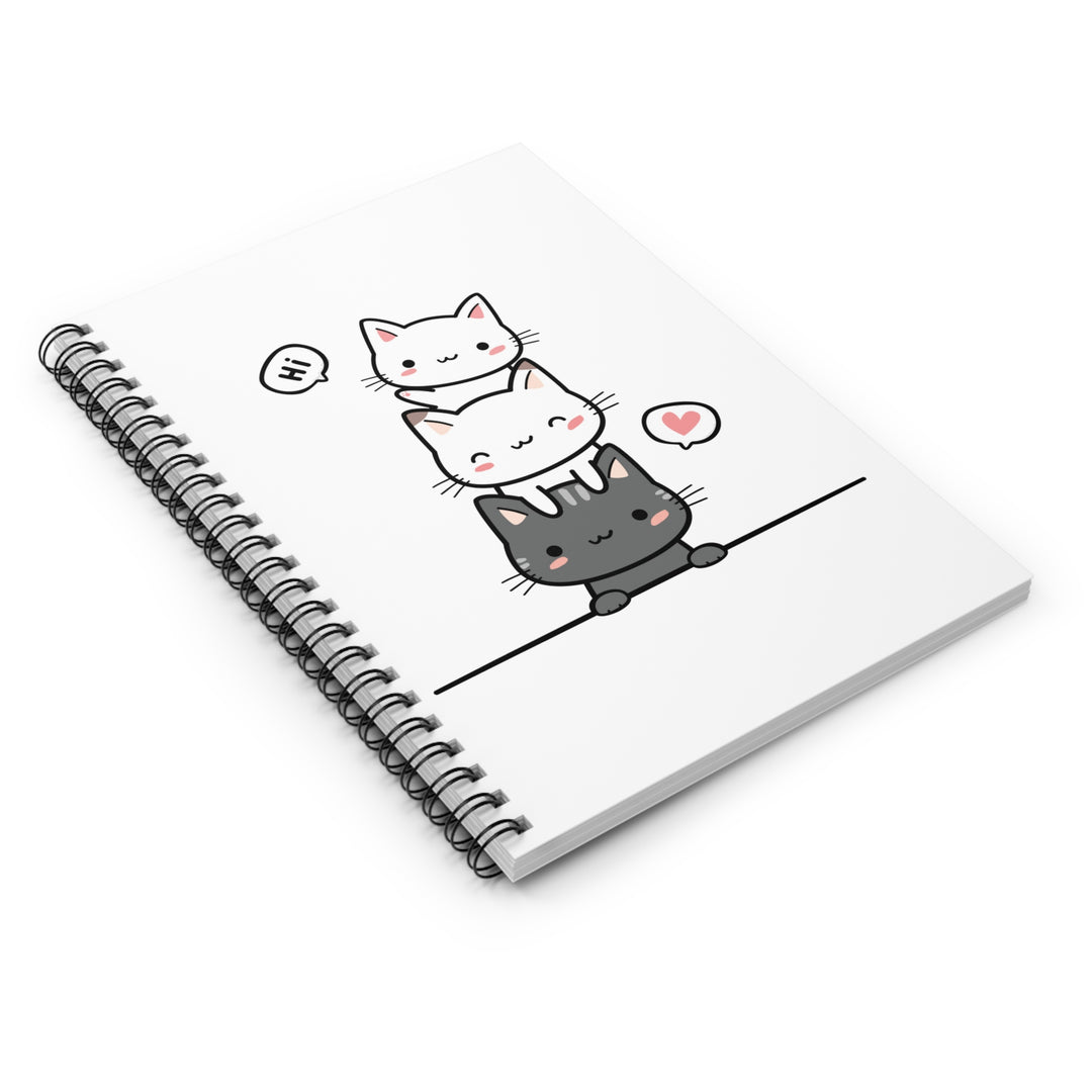 Kitty Trio Spiral Notebook