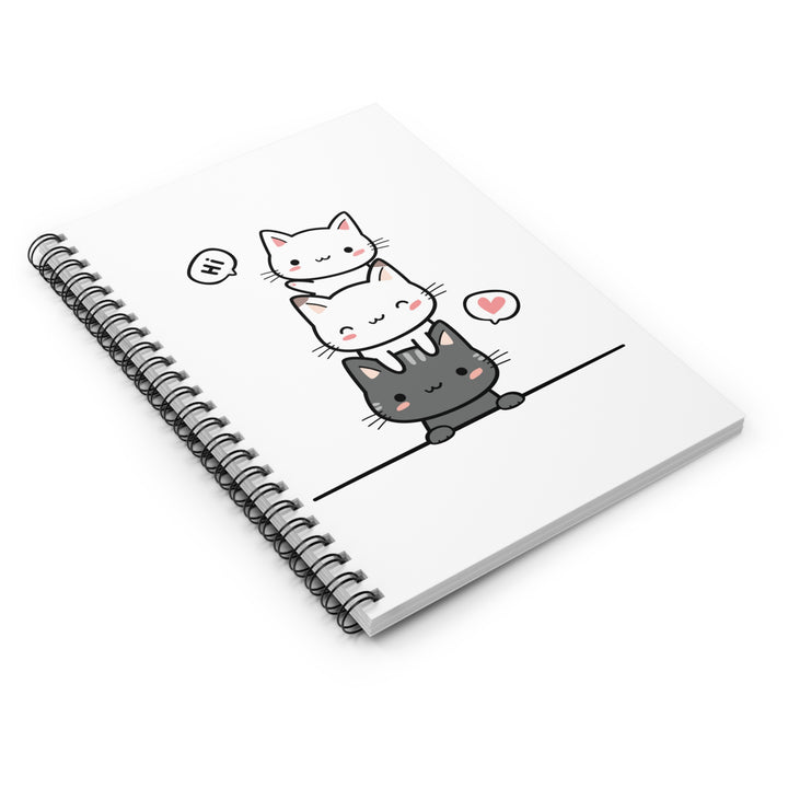 Kitty Trio Spiral Notebook