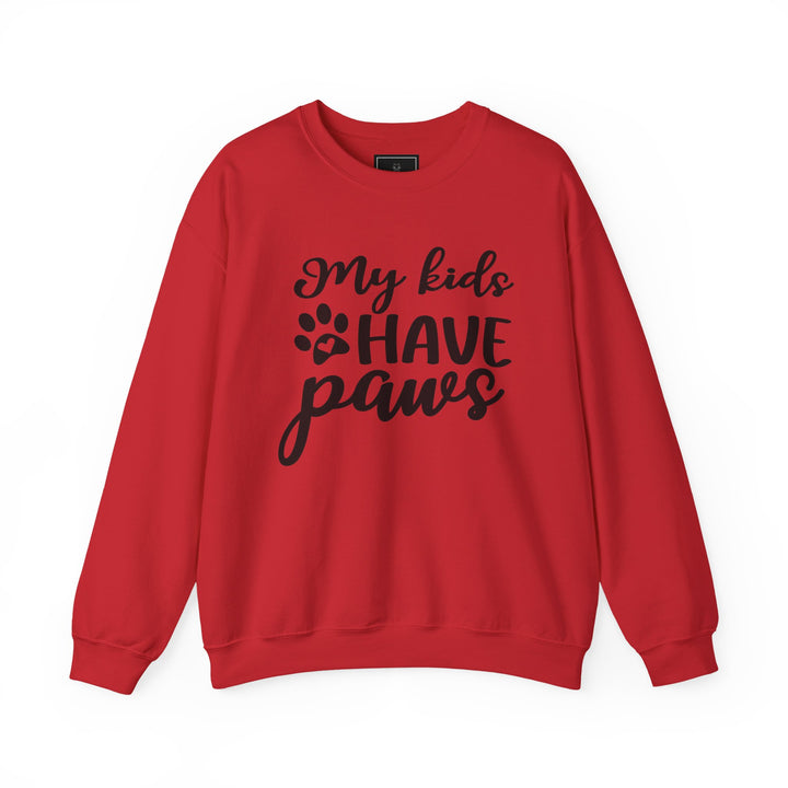 My Kids Have Paws Crewneck Sweatshirt