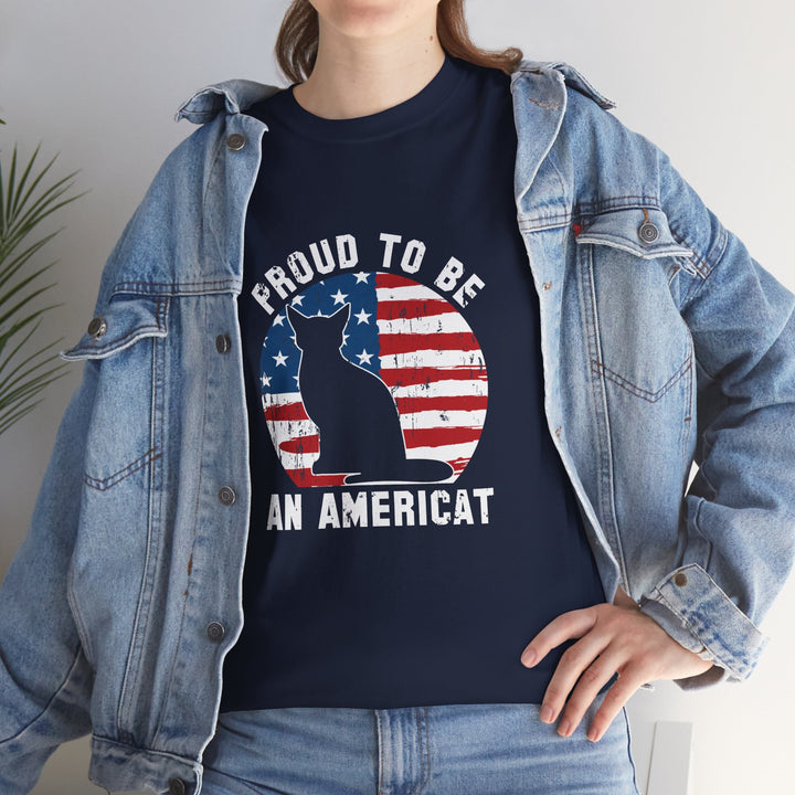 Proud to Be An Americat Cotton Tee