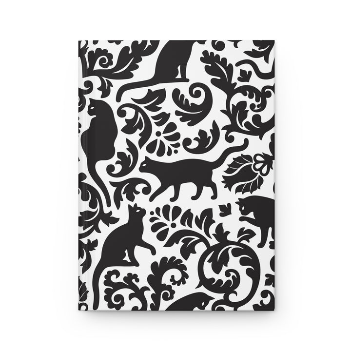 Toile Cat Hardcover Journal