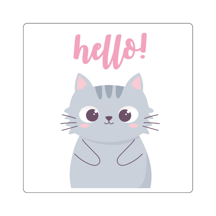 Hello Kitty Square Sticker