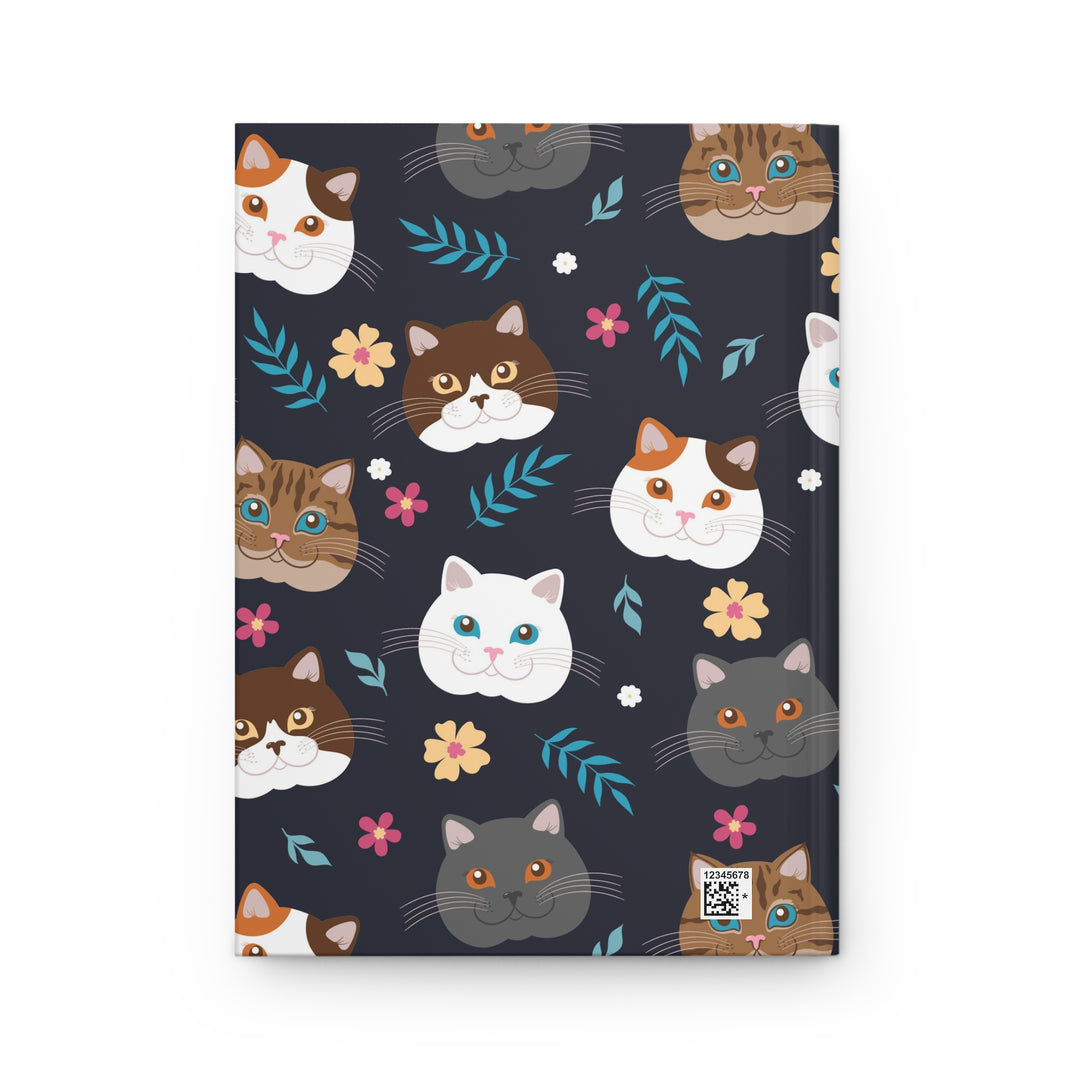 Dark Whisker Delight Hardcover Journal