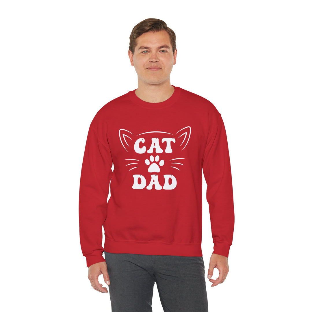 Cat Dad Crewneck Sweatshirt
