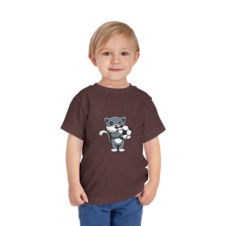 Soccer Cat Toddler Tee