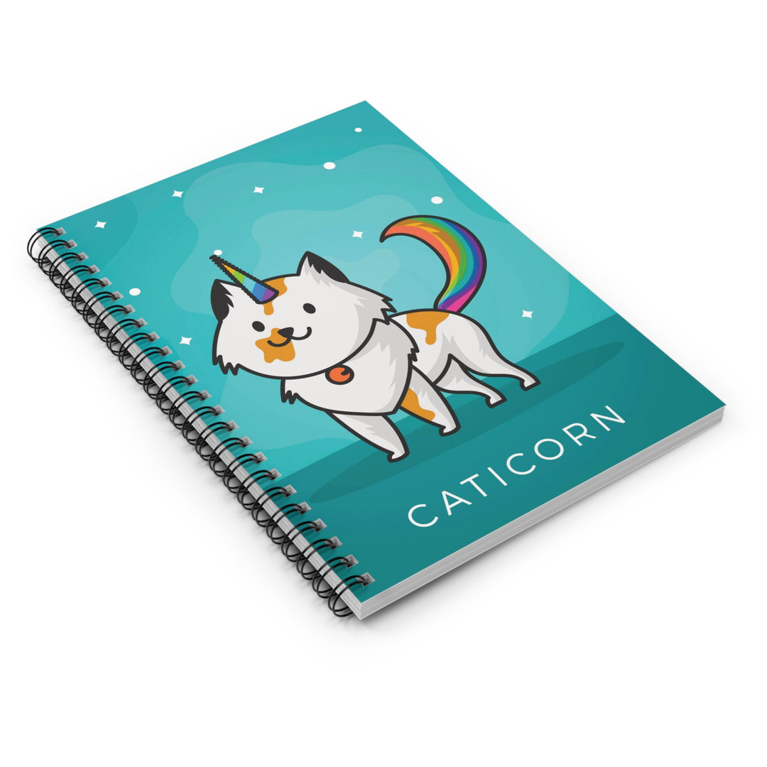 Caticorn Spiral Notebook
