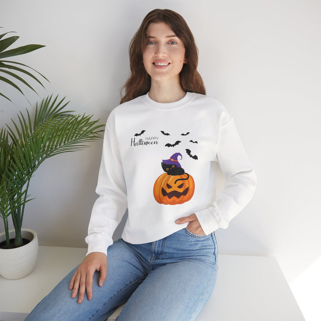 Cat-O-Lantern Crewneck Sweatshirt