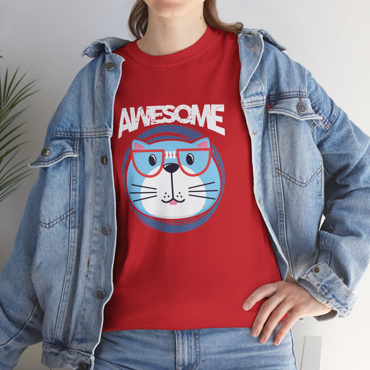 Awesome Cat Cotton Tee