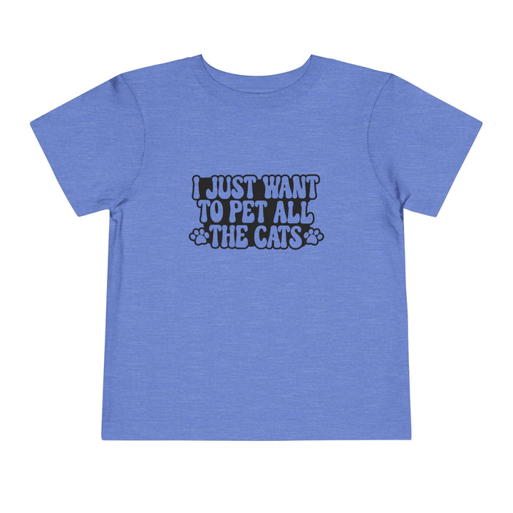 Pet All The Cats Toddler Tee