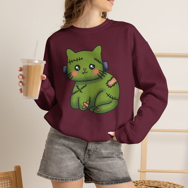 Frankenkitty Unisex Crewneck Sweatshirt