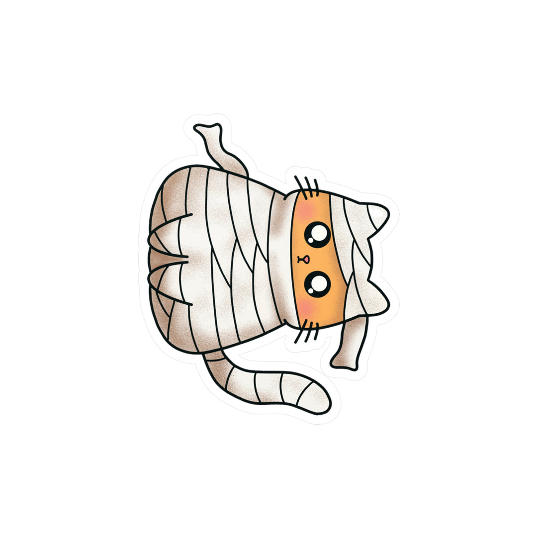 Mummy Cat Sticker