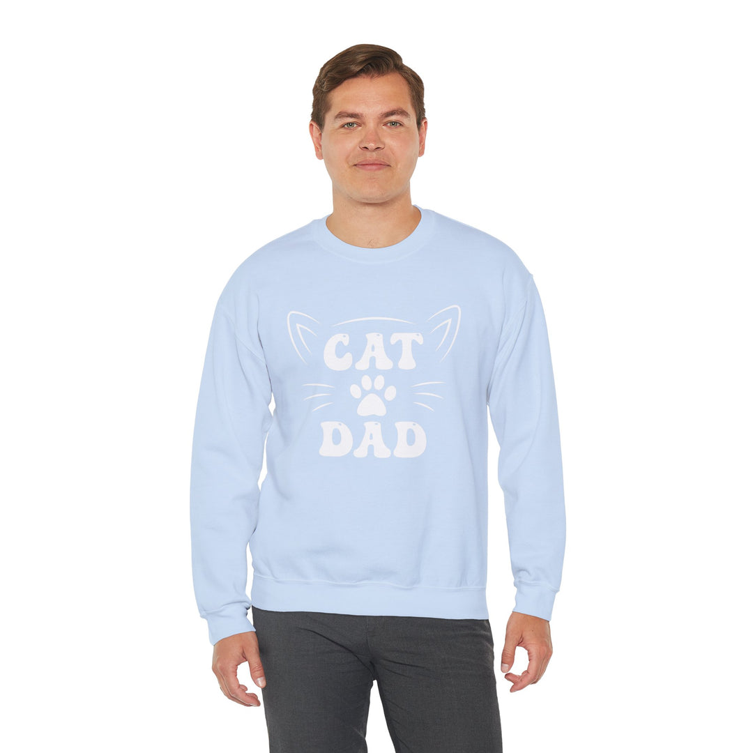Cat Dad Crewneck Sweatshirt