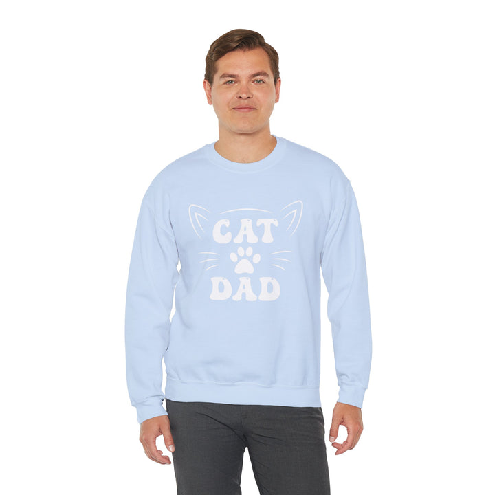 Cat Dad Crewneck Sweatshirt