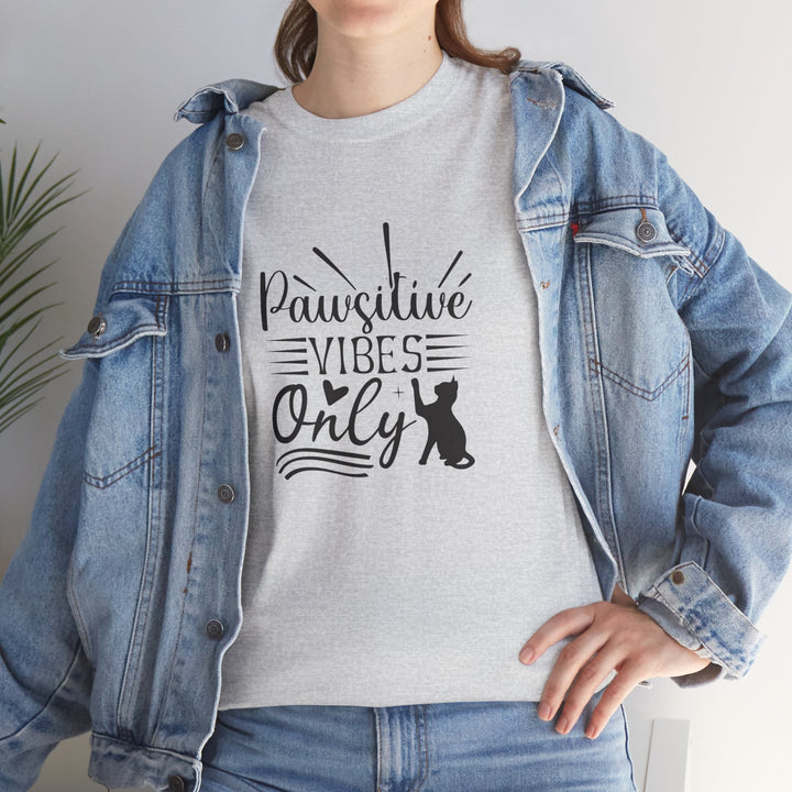 Pawsitive Vibes Cotton Tee