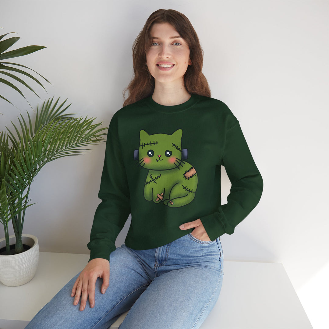 Frankenkitty Unisex Crewneck Sweatshirt