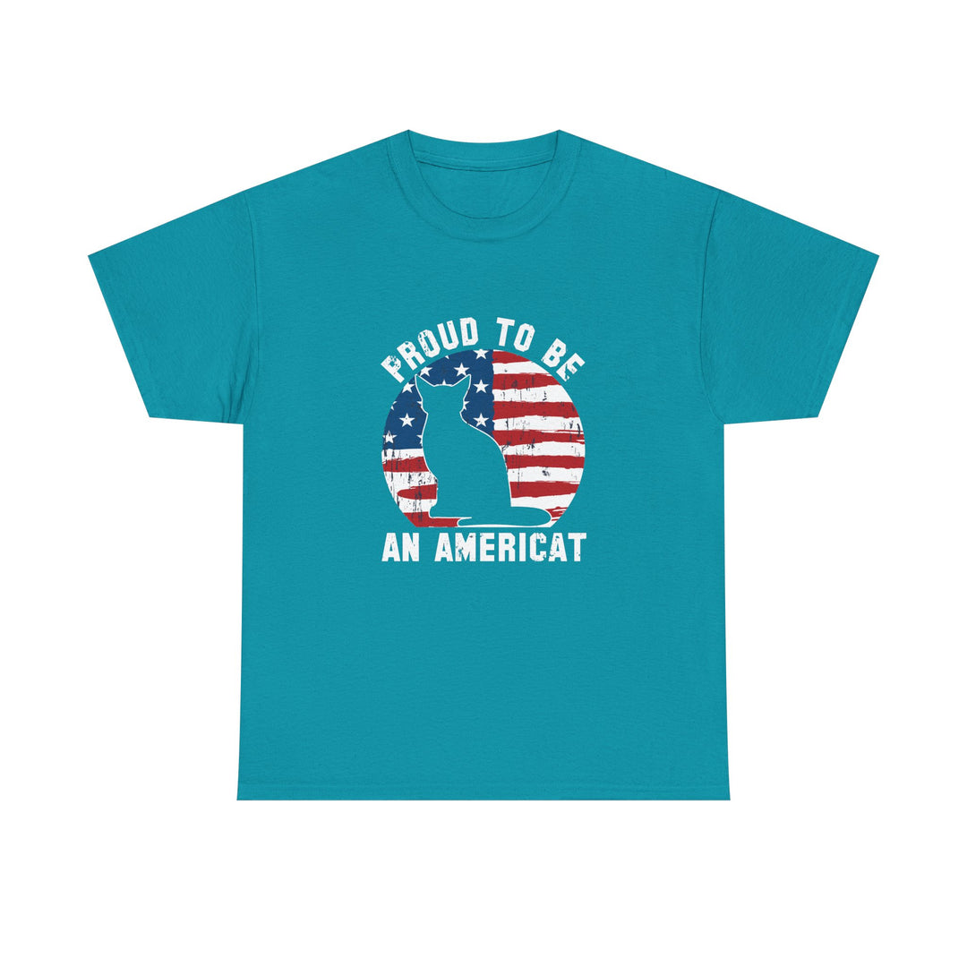 Proud to Be An Americat Cotton Tee