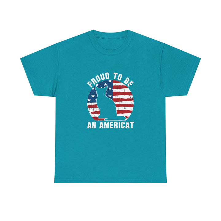 Proud to Be An Americat Cotton Tee