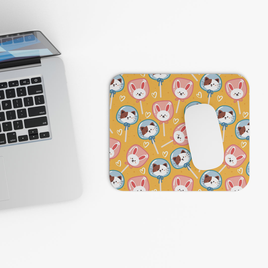 Candy Cat Mouse Pad
