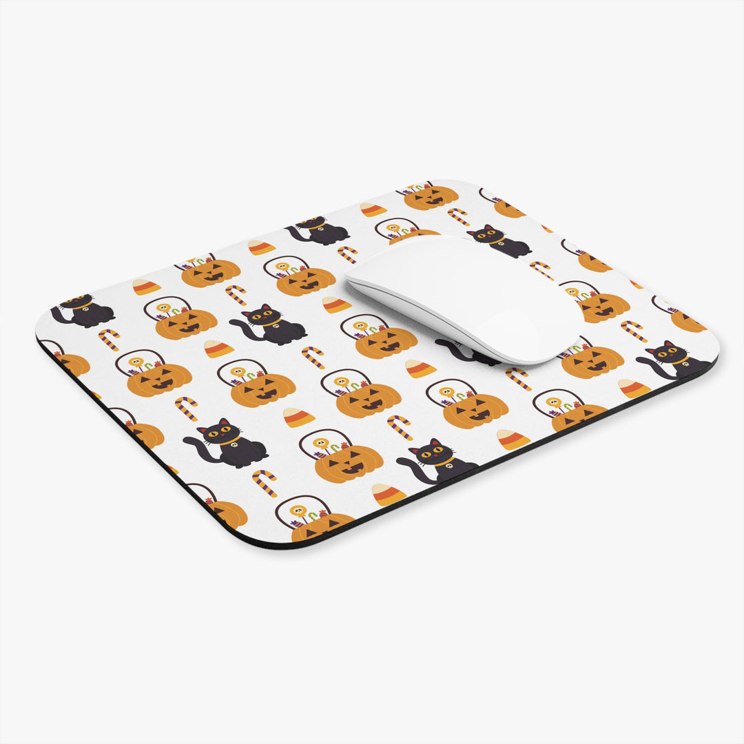Happy Halloween Cat Mouse Pad