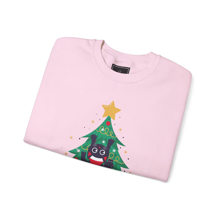Tree Climbing Kitty Crewneck Sweatshirt