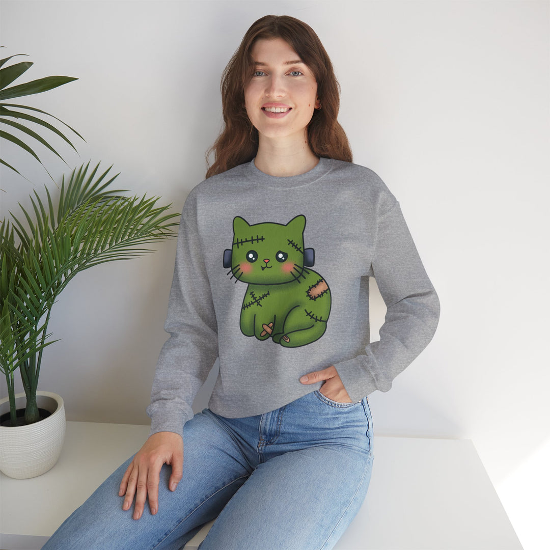 Frankenkitty Unisex Crewneck Sweatshirt