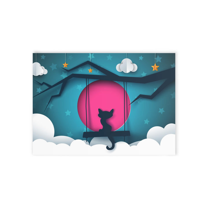 Stargazer Kitty Greeting Card