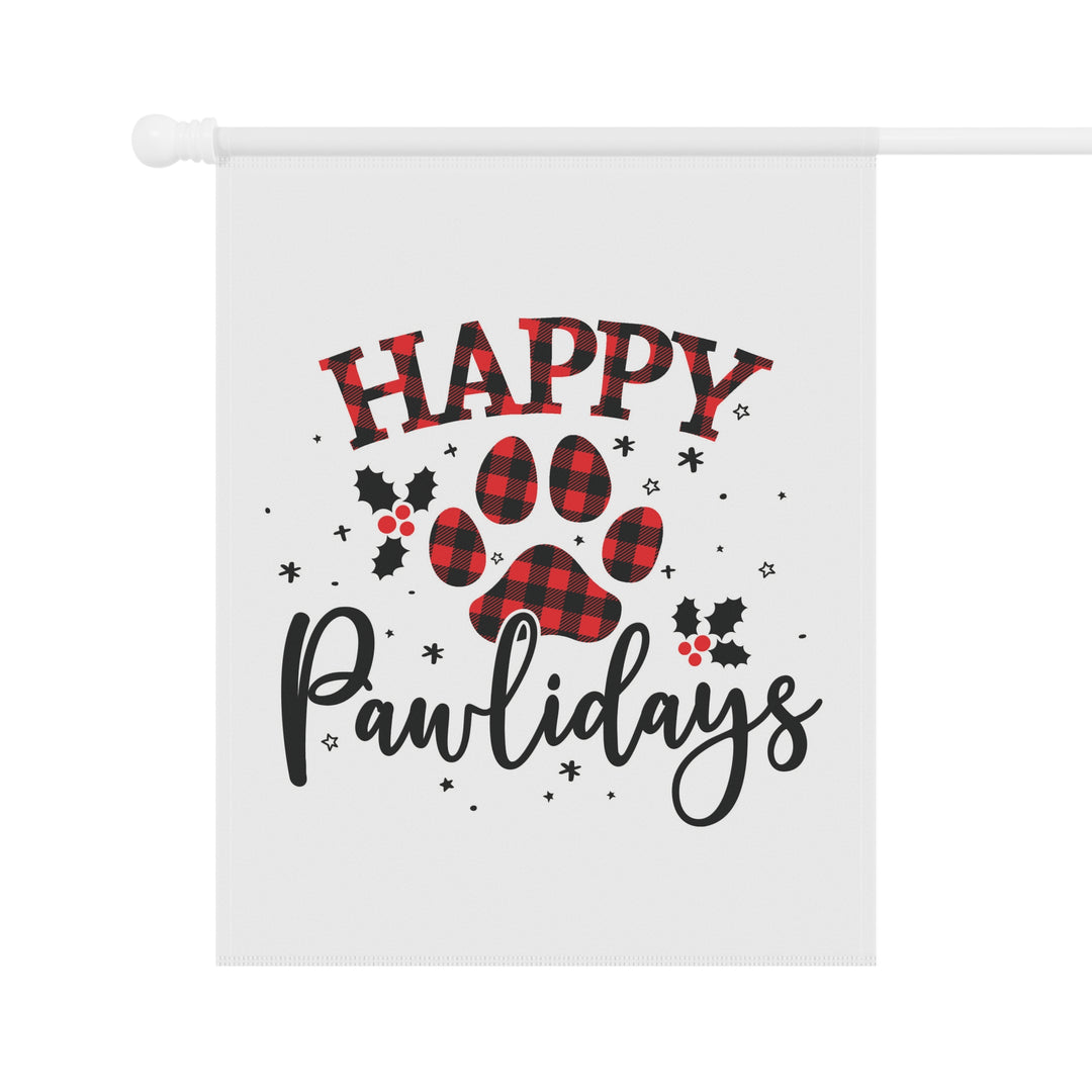 Happy Pawlidays Garden & House Banner