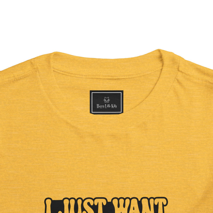 Pet All The Cats Toddler Tee