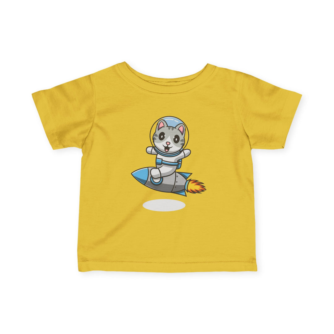Rocket Kitty Infant Fine Jersey Tee