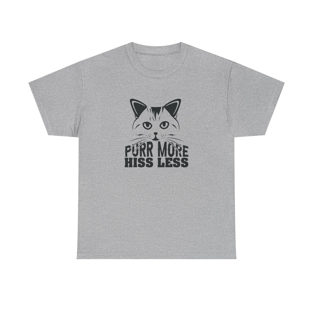 Purr More Hiss Less Cotton Tee