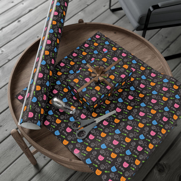 Bright Kitty Gift Wrap