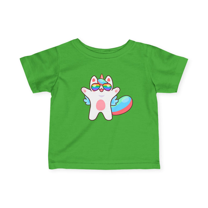 Caticorn Party Time Infant Fine Jersey Tee