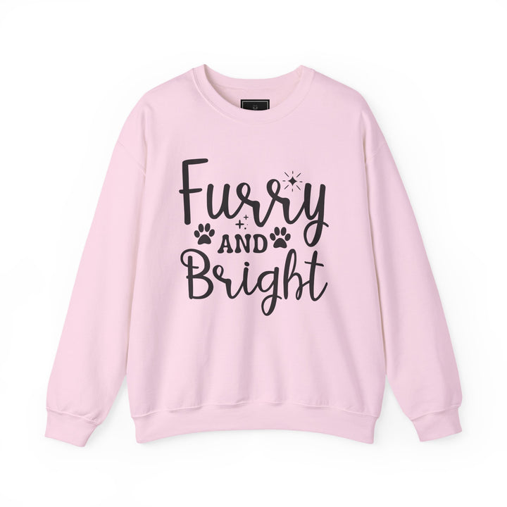 Furry and Bright Unisex Crewneck Sweatshirt