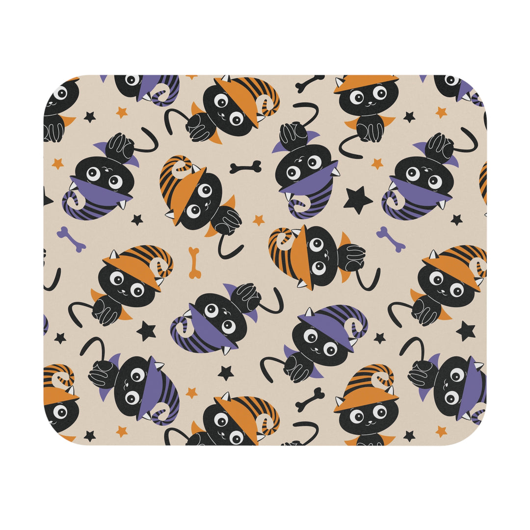 Cat Witch Mouse Pad