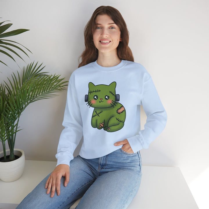 Frankenkitty Unisex Crewneck Sweatshirt