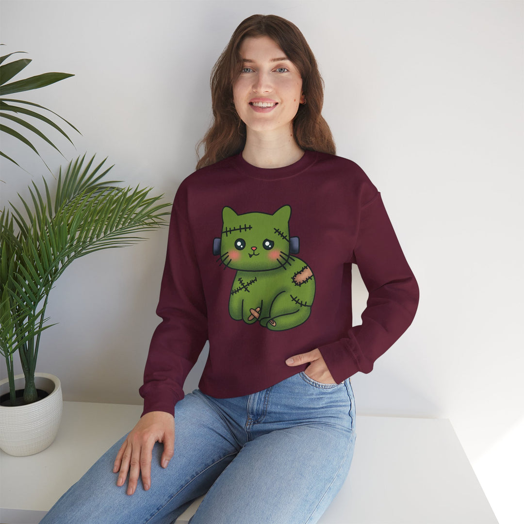 Frankenkitty Unisex Crewneck Sweatshirt