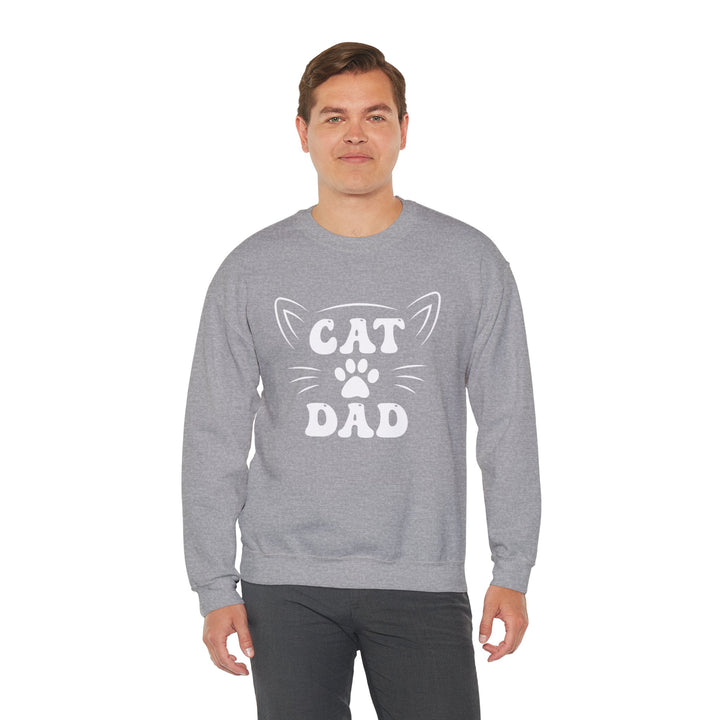 Cat Dad Crewneck Sweatshirt