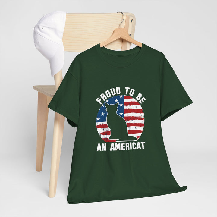 Proud to Be An Americat Cotton Tee